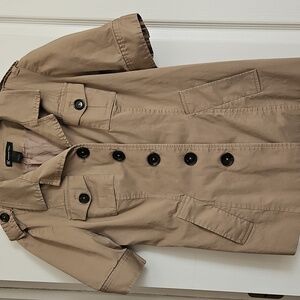 INC International Concepts Beige Short Sleeve Jacket